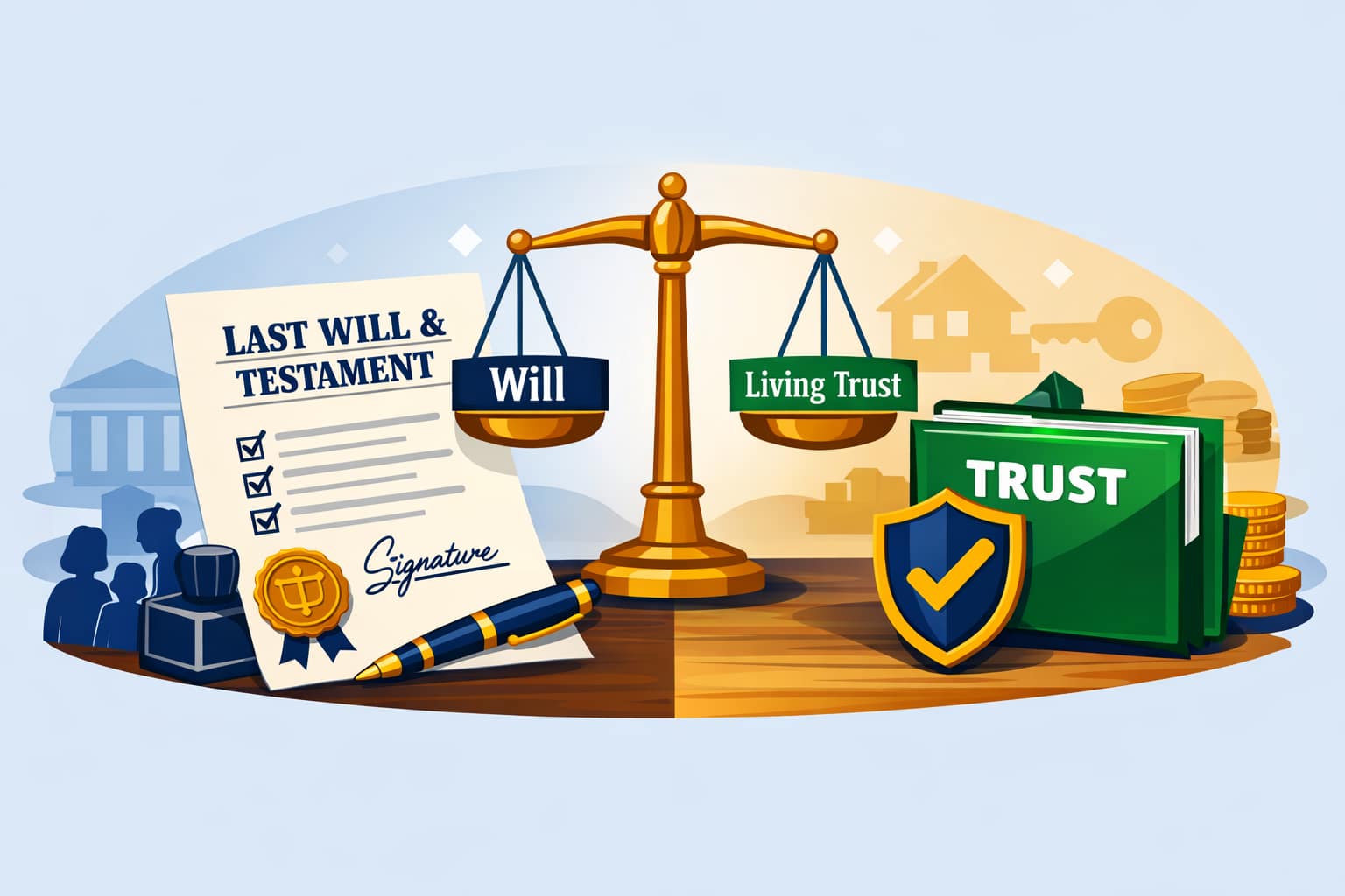 Will vs Living Trust